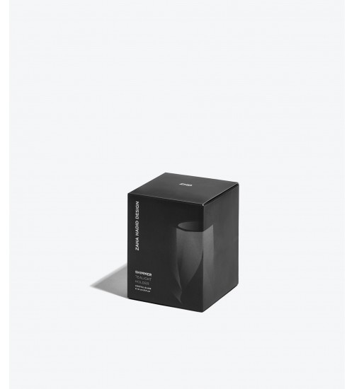 Zaha Hadid Design Shimmer闪耀系列水晶烛杯玫瑰粉H10cm